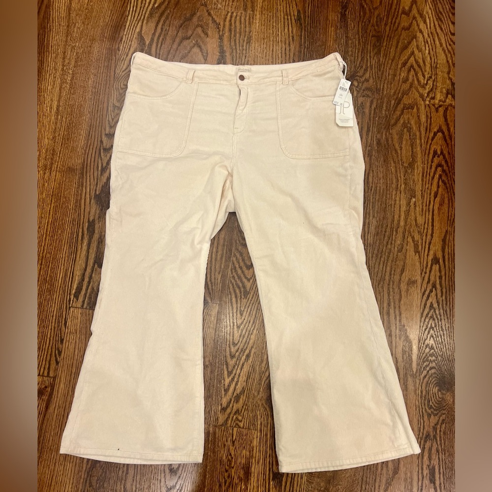 Anthropologie Pilcro Icon Flare Low-Rise Corduroy Jeans, 22w, NWT
